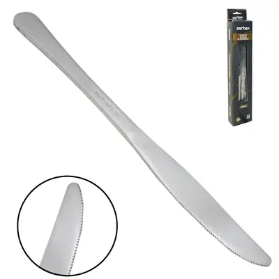 FACA DE SOBREMESA DE INOX JULIANA COM 12 PECAS 19CM NA CAIXA