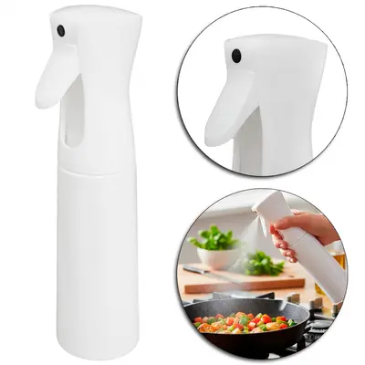 AZEITEIRO / VINAGREIRO SPRAY DE PLASTICO BRANCO 300ML