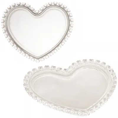 PRATO CORACAO PEARL CRISTAL