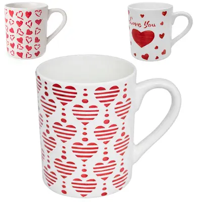 CANECA DE PORCELANA LOVE 330ML