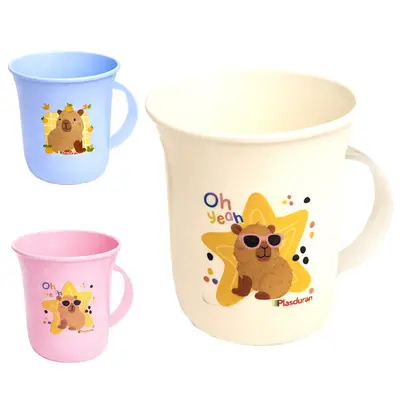CANECA DE PLASTICO CAPIVARA 260ML