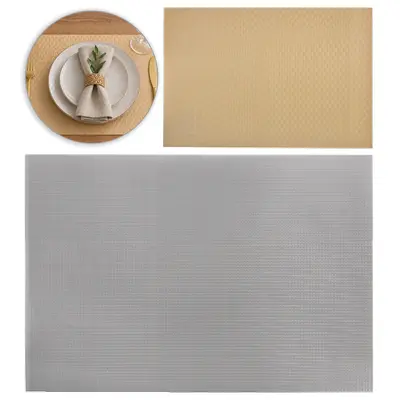TOALHA LUGAR AMERICANO DE PVC RETANGULAR 45X30CM
