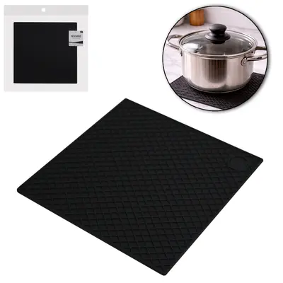 DESCANSO DE PANELA DE SILICONE QUADRADO 18CM