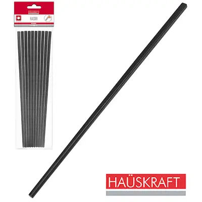 JOGO DE HASHI / PALITO DE MELAMINA HAUSKRAFT COM 10 PECAS 24CM NA SOLAPA