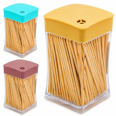 PALITEIRO DE PLASTICO COM 260 PALITOS DE MADEIRA NEX COOK 8X4,5CM DP PLAY
