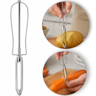 CORTADOR DESCASCADOR DE LEGUMES / FRUTAS NEX COOK DE INOX 15,5CM