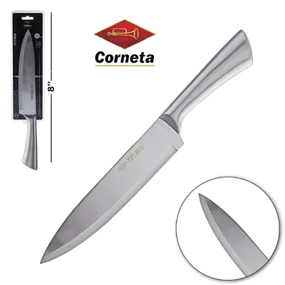 FACA DE CARNE / PEIXEIRA DE INOX 8'' CHEF TITAN TD
