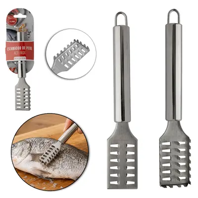 DESCAMADOR DE PEIXE DE INOX 18,5X3,3CM