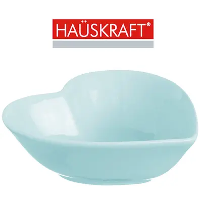 PETISQUEIRA CORACAO DE PORCELANA AZUL HAUSKRAFT 12X11X4CM