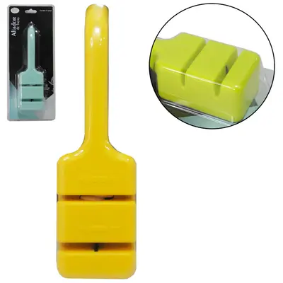 AFIADOR AMOLADOR DE FACA CABO PLASTICO COLORS 17X5CM