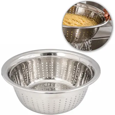 ESCORREDOR DE MASSAS DE INOX 9,5X26,5CM DE Ø