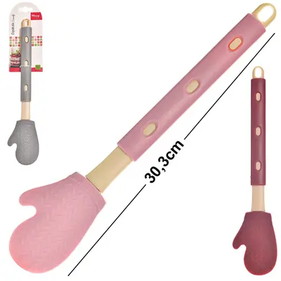 ESPATULA DE PAO DURO DE SILICONE LUVA CANDY 30,3X6CM