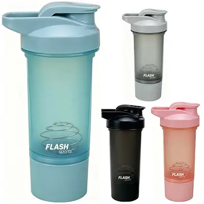 COQUETELEIRA SHAKEIRA DE PLASTICO COM MISTURADOR / ESFERA 650ML