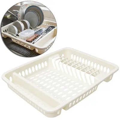 ESCORREDOR SECADOR DE PRATOS DE PLASTICO 37X29X6CM