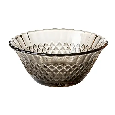 TIGELA DE VIDRO REDONDA PARA SOBREMESA BARROCO GOLD 200ML 12CM DE Ø