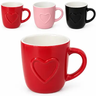 CANECA DE PORCELANA HEART 170ML