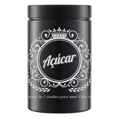 ORGANIZADOR DE PLASTICO REDONDO CLASSIC ACUCAR COM TAMPA DE ROSCA 1500ML