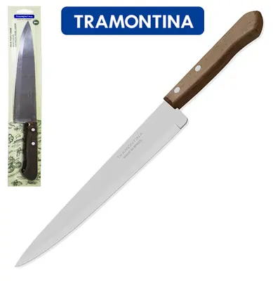 FACA DE CARNE / PEIXEIRA DE INOX 7'' CABO MADEIRA DYNAMIC