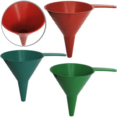 FUNIL DE PLASTICO CABO COLORS 18X14,5CM DE Ø