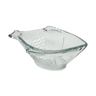 PETISQUEIRA DE VIDRO PEIXE 110ML 13X10X5CM