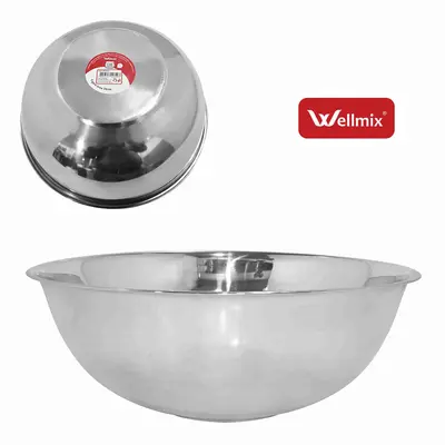 TIGELA SALADEIRA REDONDA DE INOX FUNDA 8,4L 36CM DE Ø
