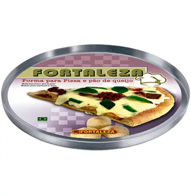 FORMA ASSADEIRA DE ALUMINIO PARA PIZZA 35CM DE Ø