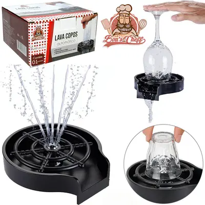 LAVA COPOS AUTOMATICO PARA PIA DE PLASTICO 14X13CM DE Ø BONS CHEFF