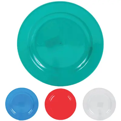 PRATO DE PLASTICO PARA SOBREMESA COLORS 17,5CM DE Ø