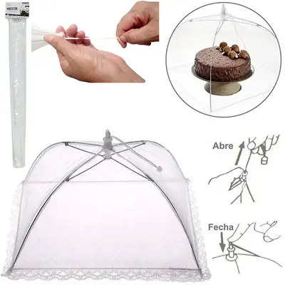 PROTETOR DE RENDA PARA ALIMENTOS ABRE / FECHA 45CM