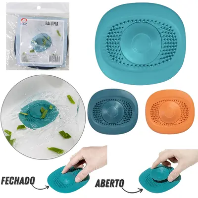RALO DE SILICONE OVAL PARA PIA COLORS 11X10CM NA SOLAPA