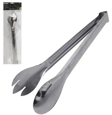 PEGADOR DE SALADA DE INOX CABO LONGO 28,5CM