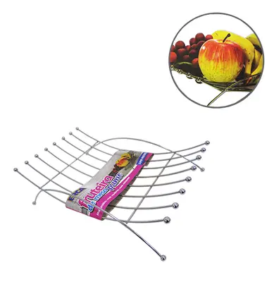 CESTA FRUTEIRA DE MESA ARAMADO PRIME 31X19X8CM