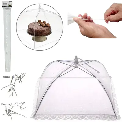 PROTETOR DE RENDA PARA ALIMENTOS ABRE / FECHA 40CM