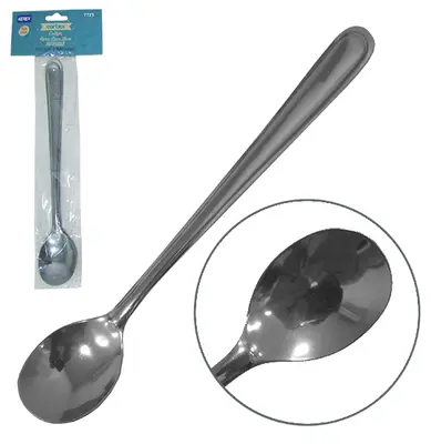 COLHER DE SUCO SLIM DE INOX 18CM NA SOLAPA
