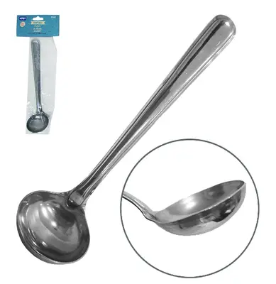 CONCHA PARA MOLHO SLIM DE INOX 16X4CM NA SOLAPA