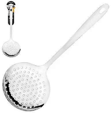 ESCUMADEIRA DE INOX PREMIUM 32CM