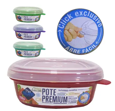 ORGANIZADOR DE PLASTICO QUADRADO GRADUADO COLORS PEQUENO VERAO 796ML