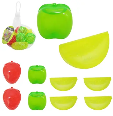 CUBO DE GELO ECOLOGICO FRUTAS COM 10 PECAS
