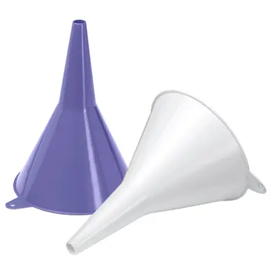 FUNIL DE PLASTICO GIGANTE INDIVIDUAL COLORS 21,5X14,5CM DE Ø