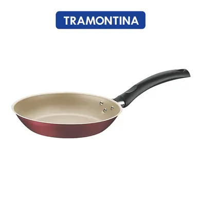 FRIGIDEIRA ANTIADERENTE TURIM VERMELHA 16CM DE Ø