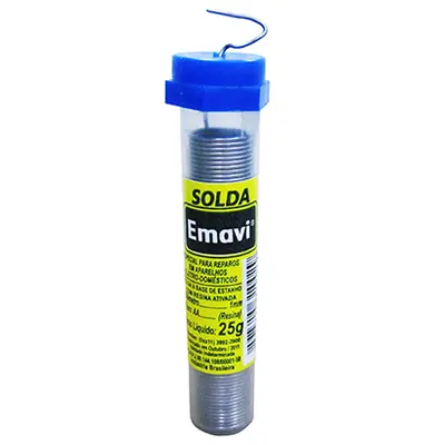 ESTANHO PARA SOLDA 1MMX4M 25G