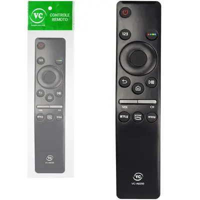 CONTROLE REMOTO COMPATIVEL TV LCD SAMSUNG 16,5X3,5CM
