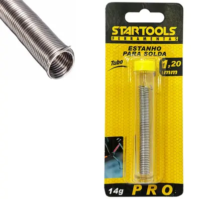 ESTANHO PARA SOLDA TUBO PRO 14G 1,2MM