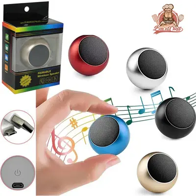 MINI CAIXA DE SOM PORTATIL RECARREGAVEL BLUETOOTH CABO USB COLORS