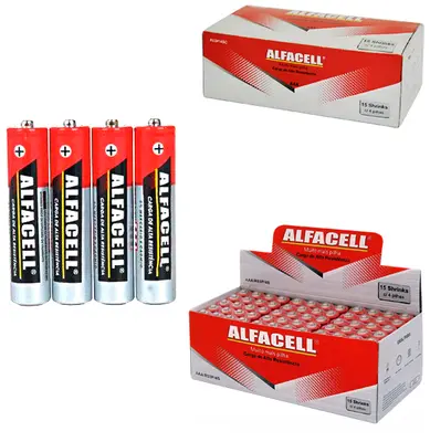 PILHA AAA PALITO 1,5V COM 60 PECAS NA CAIXA