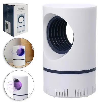 LUMINARIA LAMPADA REPELENTE MATA MOSQUITO COM LED USB 17X10CM DE Ø
