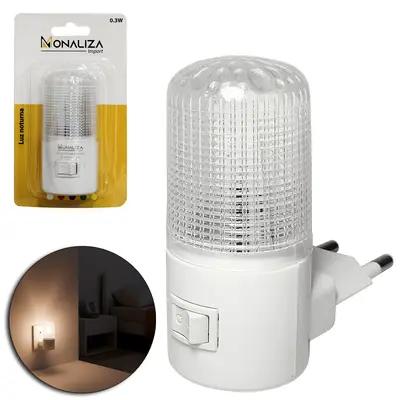 ABAJUR LUMINARIA DE TOMADA DE LED BIVOLT