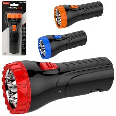 LANTERNA RECARREGAVEL BIVOLT COM 1 LED