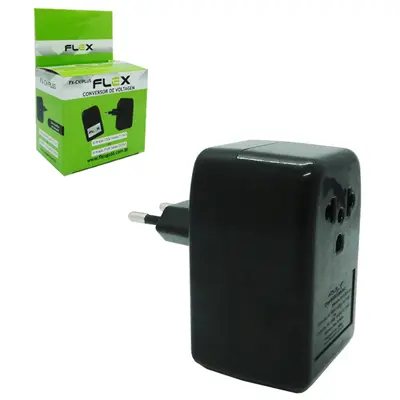 CONVERSOR DE VOLTAGEM 50W 127/220 220/127V FLEX GOLD