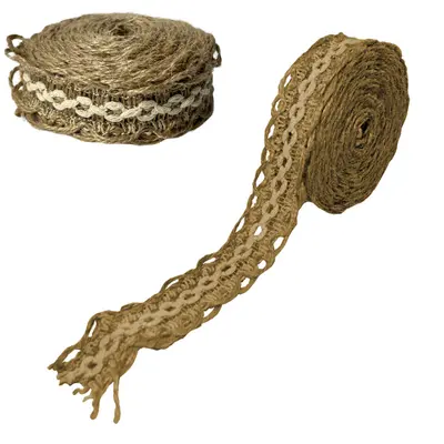 FITA DE JUTA DECORATIVA 4,5MX4CM